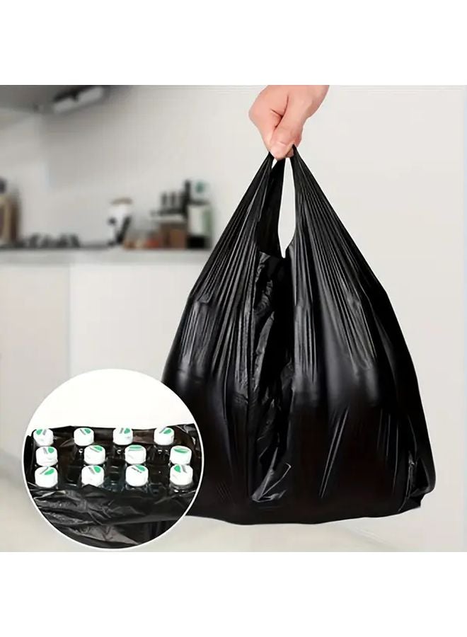 أكياس قمامة سوداء مقاومة للتسرب 1000 قطعة أكياس قمامة كبيرة سميكة يمكن التخلص منها للمطبخ والمكتب والمتجر - Image 5